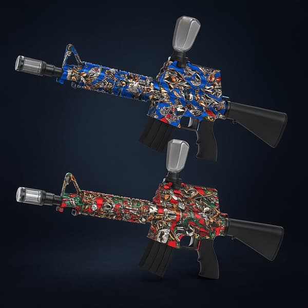 Gel Blaster M16 – Elektrisk med ljuddämpare