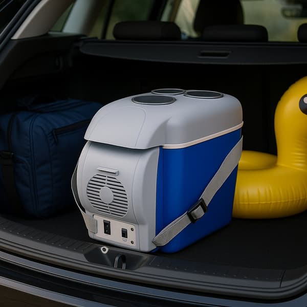 Mini cooler/warmer box for the car/caravan etc.