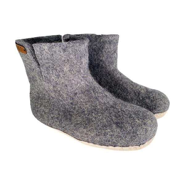 Wool Boots for Children (100% Pure Wool) with Suede Sole