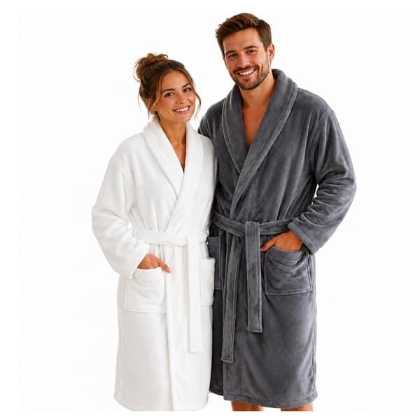 Soft bathrobe – 120 cm or 130 cm