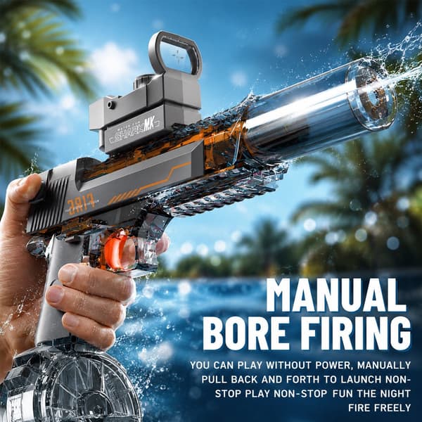 Water Gun - Electric with Cool LED Light