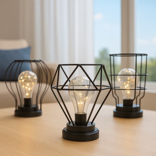 LED Decorative Lamp in Industrial Style