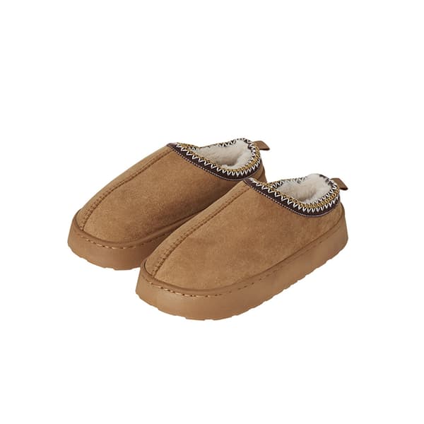 Slippers - Soft, Warm & Luxurious (Brown & Beige)