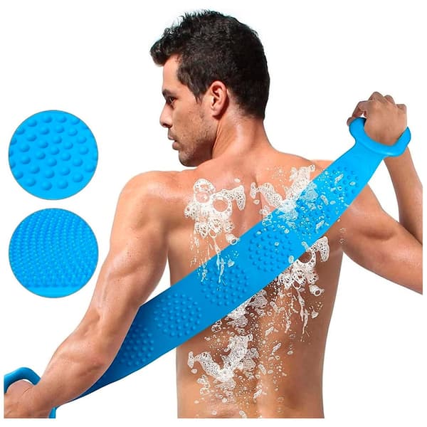 Back Scrubber / Bath Brush - Double-sided in silicone