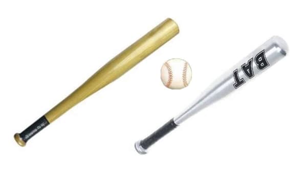 Aluminum Baseball Bat incl. Ball