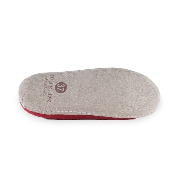 Wool Slippers (100% Pure Wool) with Suede Sole