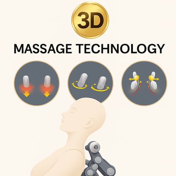 Massage Chair 3D, SL-Technology and Elegant Comfort – Model BN-699