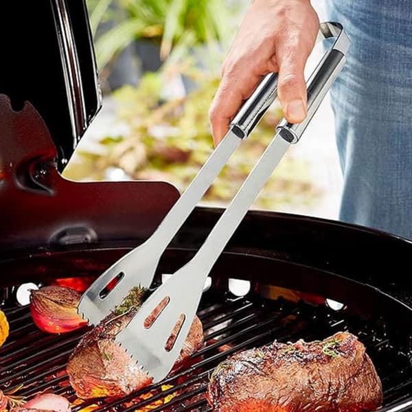 Køkkenklemme i rustfrit stål til grill og plancha