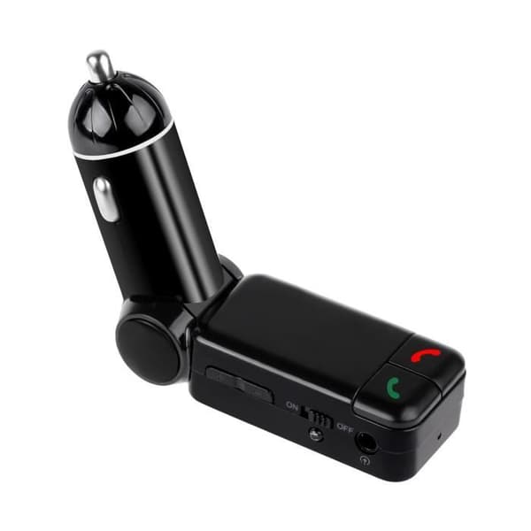 LCD trådløs bilkit Bluetooth FM transmitter, USB oplader, håndfri støtte SD kort, FM Bluetooth transmitter oplader