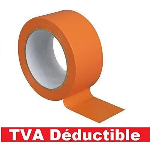 Tejp - A897 - PVC orange - 33 meter - 50 mm - Mångsidig