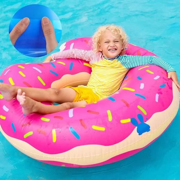 Selvklæbende PVC Reperationssæt til Swimmingpool - 20 stk.
