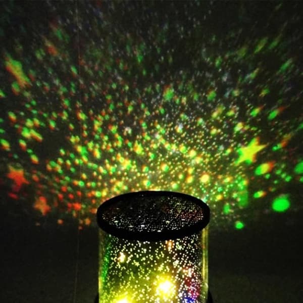 Nattelys Star - Cosmos Master - LED - Sort - Romantisk - Julegave