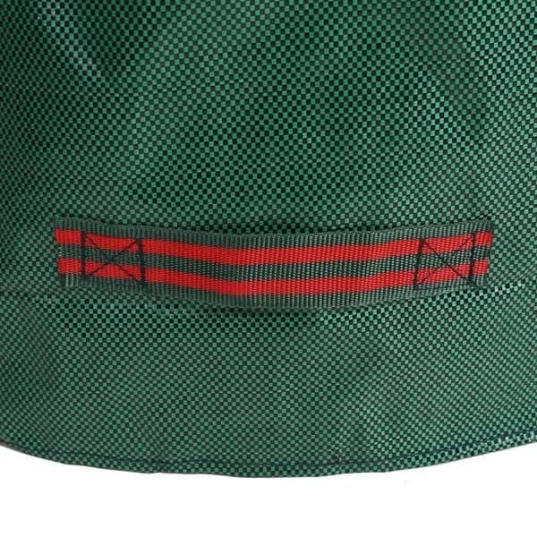 Trädgårdsavfallspåse - 272L - Solid PE - 3 stycken - Grön