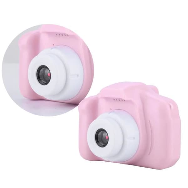 Kamera - Barn - HB044 - Silikonfodral - Stötsäker - Rosa