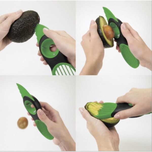 Avokadokniv - OLALI - Ej specificerad - Grön - 20 cm - ABS och elastisk hud