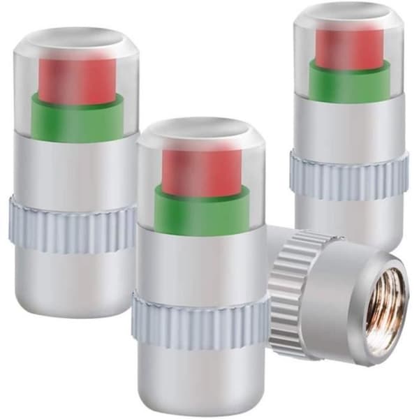 4 Delar Ventil Lock Däck Bil Tryck Sensor Däck Tryck Övervakare Däck Tryck Indikator Sensor Multi RESERVDELAR FÖR DÄCK