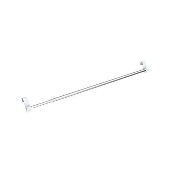 CURTAINRAIL_4x - 4-pack Fällbar Gardinstång Enkel Montering 60-105 cm