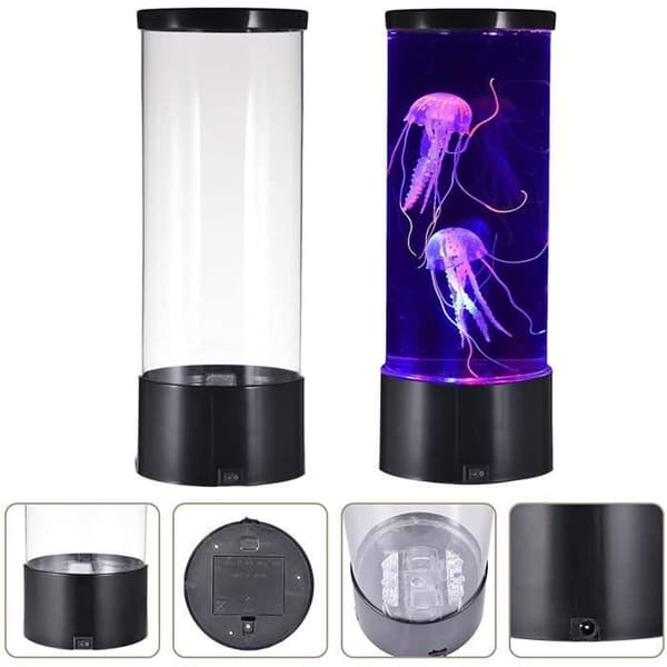 10PCS Lampe - HANLIN - Meduse - Multifarvet - LED - Indendørs