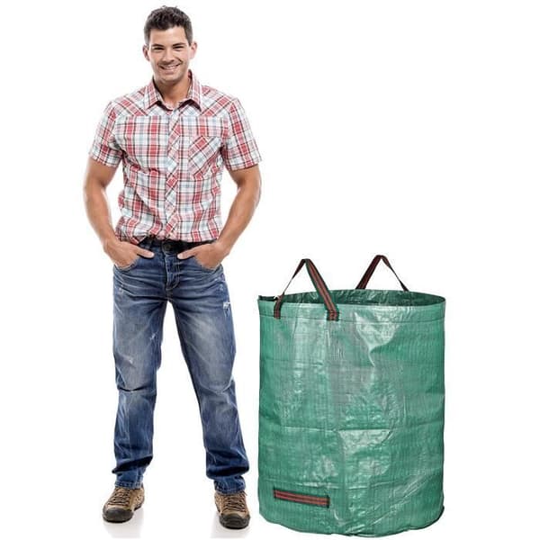 Havepose - GARDENMATE - 272L - Rivfast - Polypropylen - Grøn