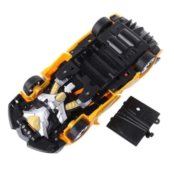 Fjernstyret bil - FOLAY - Transformers - 1:18 - Én-knaps transformation - 360°