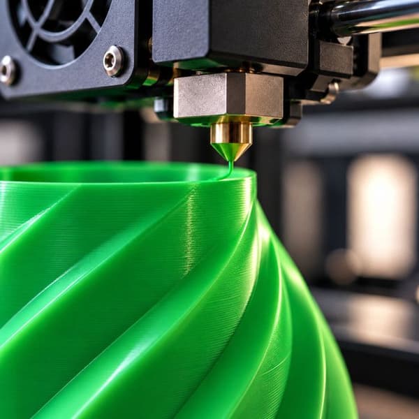 Filament PLA Grøn 1,75 mm – Spole 1 kg til 3D-printer FDM og FFF – 190 til 230 °C