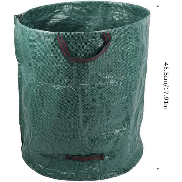 63 gallons havepose | Genanvendelig og robust bærepose til affald | Haveaffaldspose til blade [411]