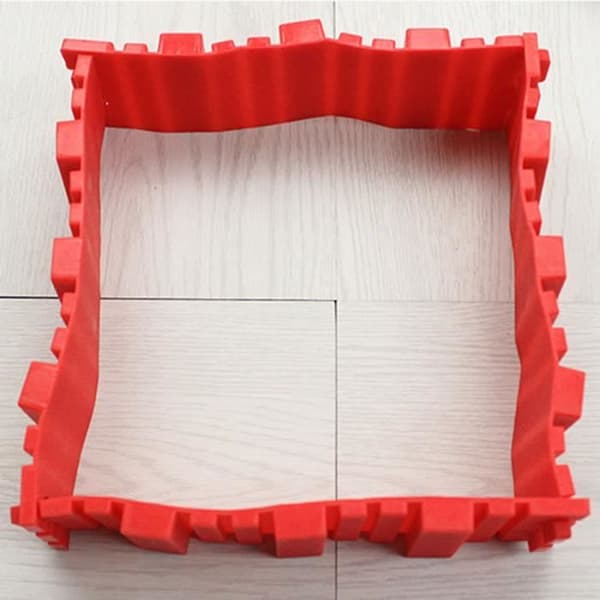 Antiadhæsive 4Pcs silikone kageform magisk bage Slanger DIY kageform bageværktøjer nn125