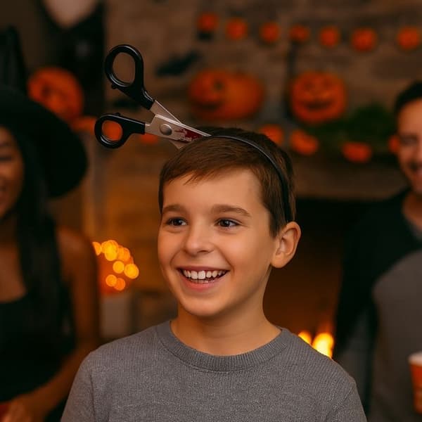 Hårbånd Saks Halloween – Kostume Tilbehør