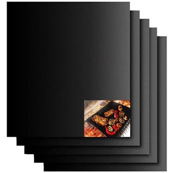 Grill bageplade - A240 - Non-stick - Genanvendelig - 40x33 CM (Sort)