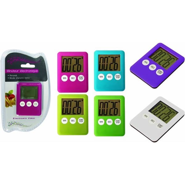 Magnetisk Elektronisk Timer - Slumptalsmodell Etikett