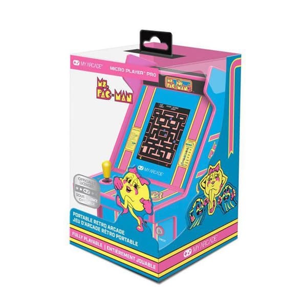 Mini Arcade Konsol Retro Tema Ms. Pac-Man™