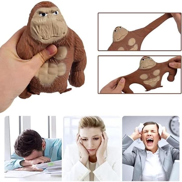 Legetøj - Orangutang - Gummi TPR - Elastisk - Til voksne
