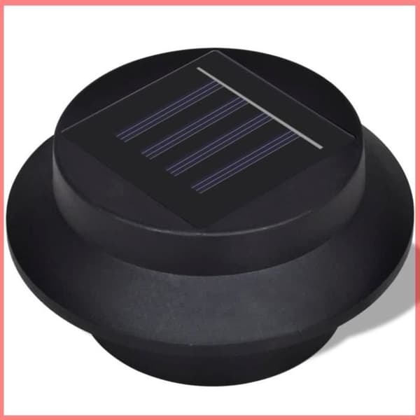 Solcellelamper - JIN - 6 stk - Sort - LED - Have - Solenergi