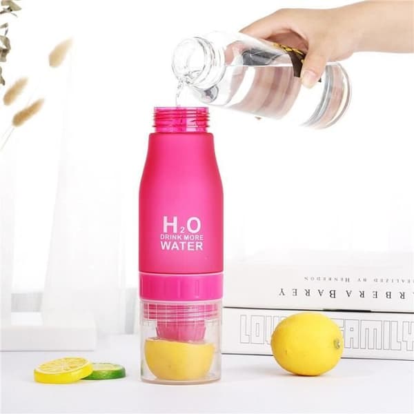 Isolaatio pullo - 650ml - Teepallo - Oranssi - Muovi