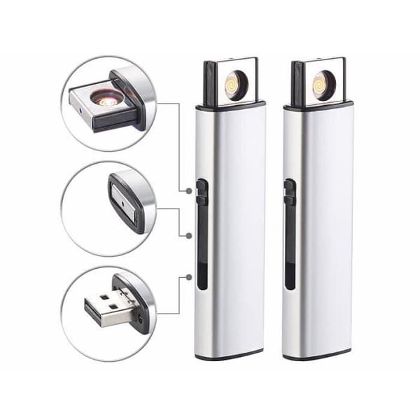 2 USB 7 W elektroniske lightere med glødetråd