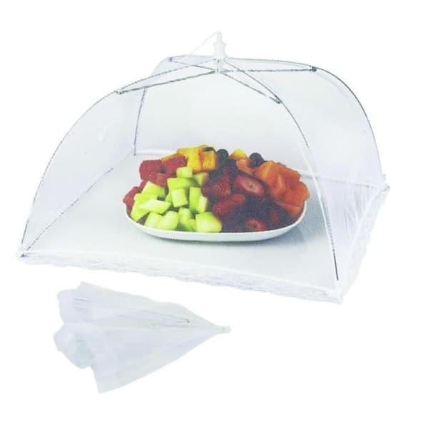 Fällbar matklocka - Flugnät - Polyestergaller - Resa - Camping - Hem