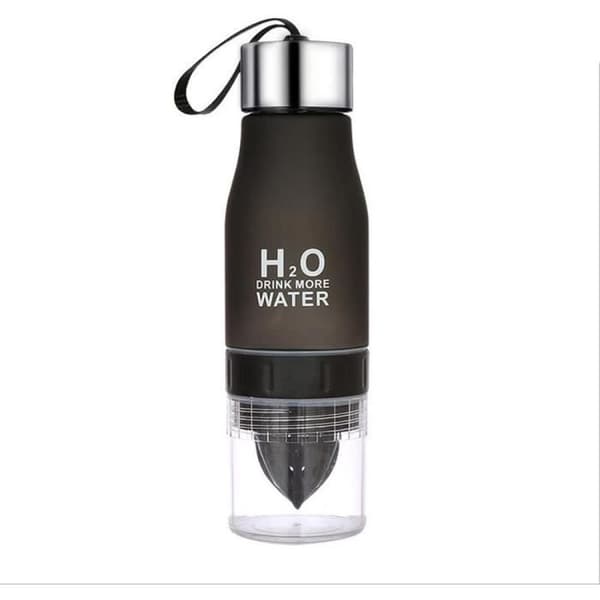 H2O Urheiluvesipullo hedelmäinfuserilla ja infuserilla 650 ml Useita värejä 70