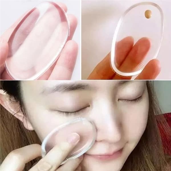 Blender Silicone Sponge Makeup Puff för BB Cream Foundation