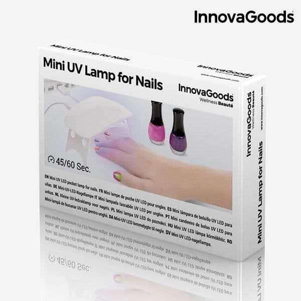 Mini LED UV lampe til negle InnovaGoods