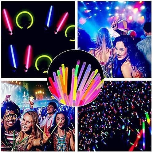 Party Pack Fluorescent Glow Sticks A94