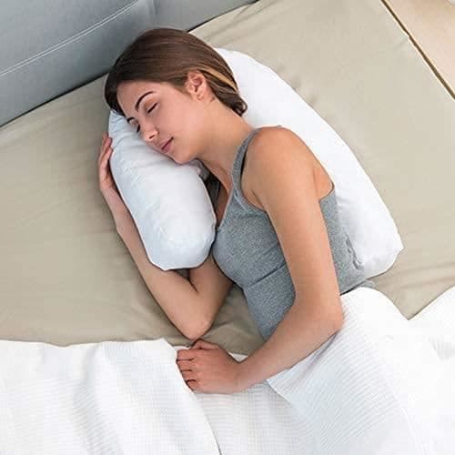 Ergonomisk U-formad sidolägeskudde