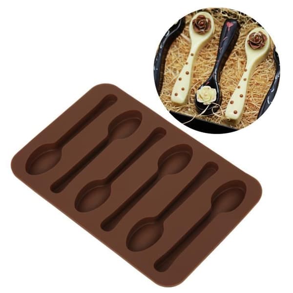 Kageform - Drfeify - Chokolade - Fødevarekvalitet Silikone - Non-stick - 14x10 cm