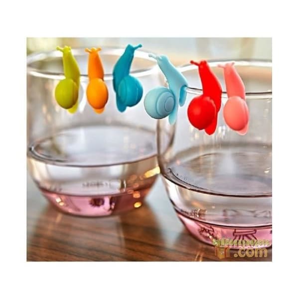 Snigel tepåsehållare (set med 6)