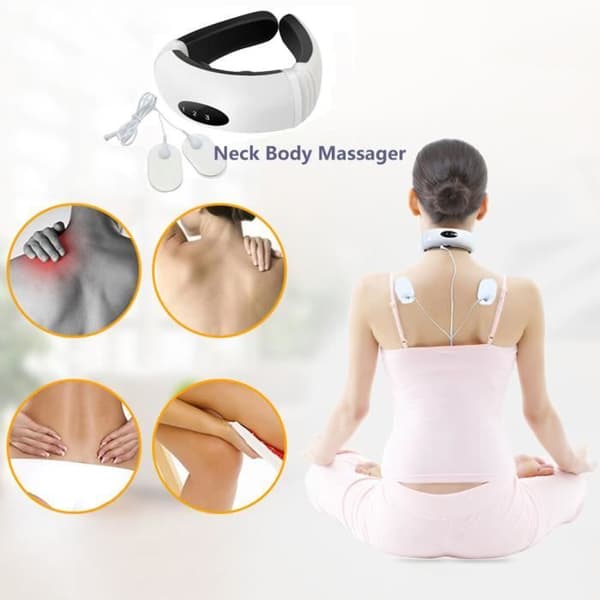 Cervikal massør - Premium - 6 massageindstillinger - Smertelindring - Forbedring af blodcirkulationen