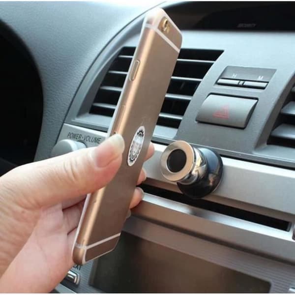 PIPIHUA Magnetisk 360° Bilholder til Telefon – Sort
