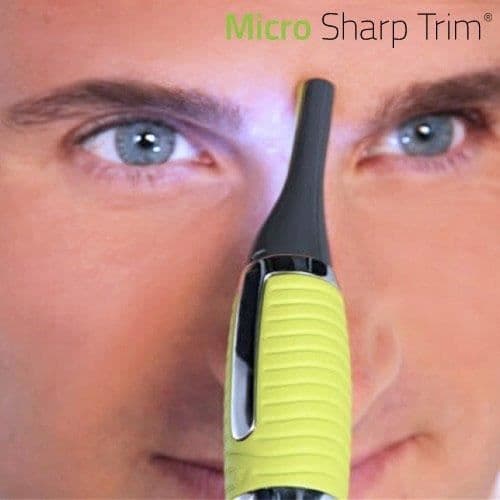 HEMLIG KLÄDNING - Micro Sharp Trim Touch Precision Öron Nose Mustasch Body Rak Trimmer