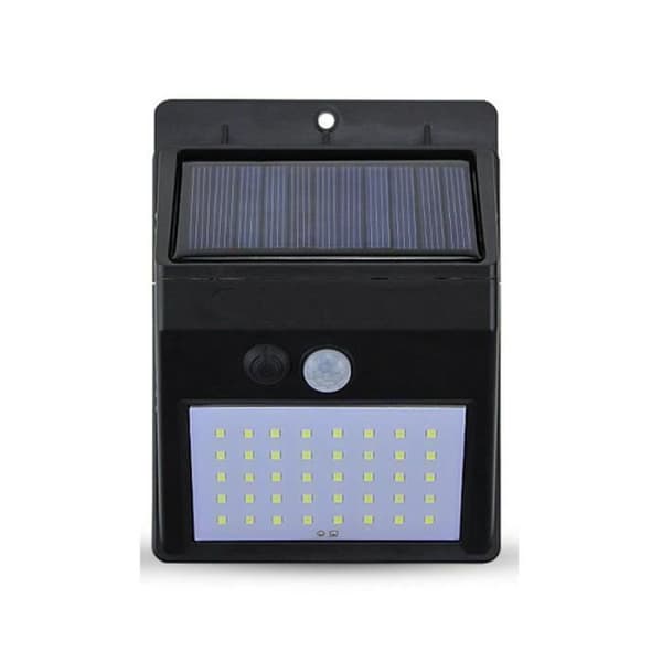 Solcellelampe - 30 LED - Bevægelsessensor - Væglampe - Have - Udendørs