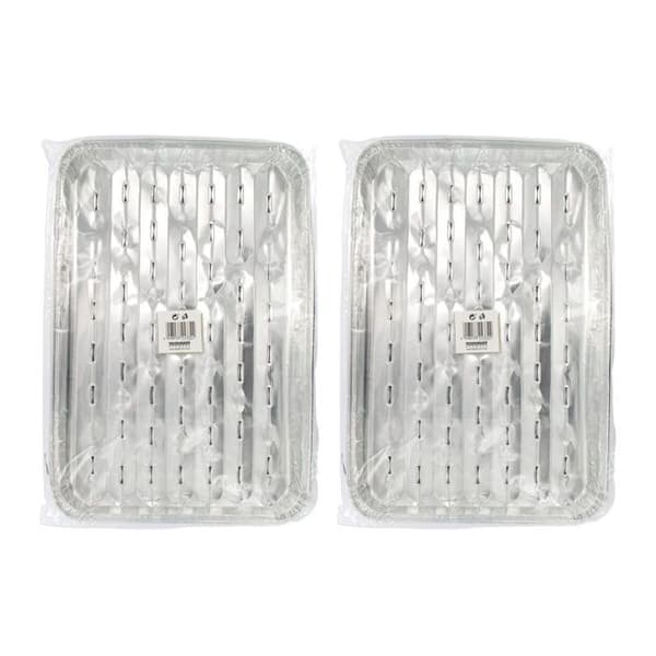 10-pack aluminiumformar 34 x 23 cm Fackelmann Grill