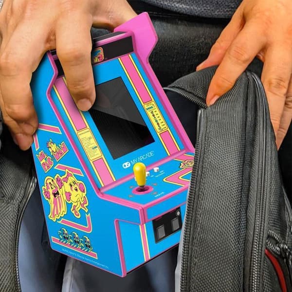 Mini Arcade Konsol Retro Tema Ms. Pac-Man™