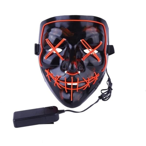 Purge LED-valomaski Halloweenia varten - Punainen
